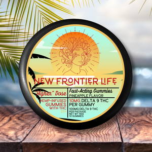 Fast-Acting Pineapple Gummies | "Higher-Dose" D9