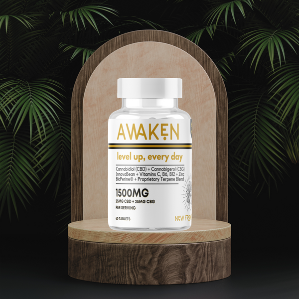Awaken Supplement THC-free | Gear up - Frontierhemp.com
