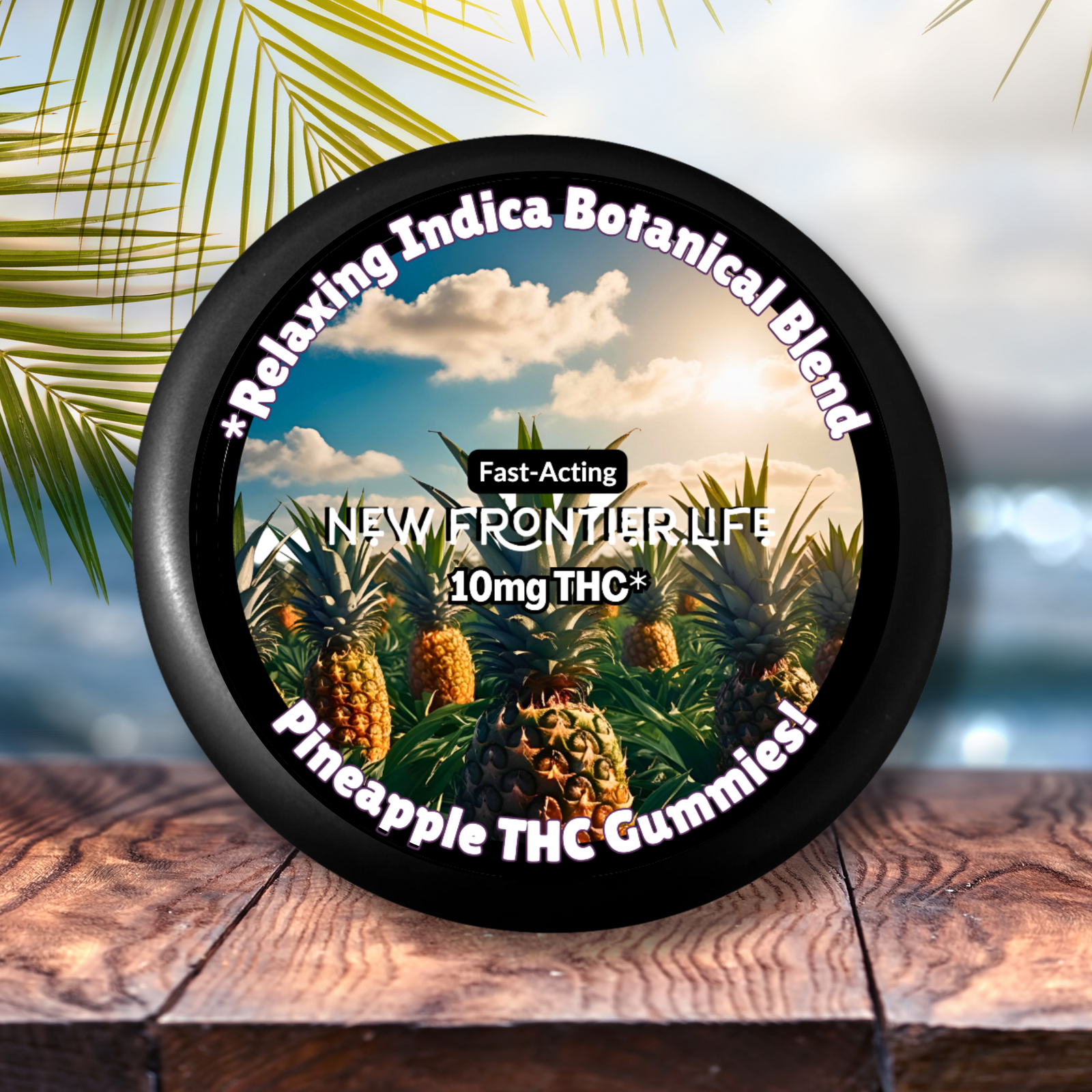 Fast-Acting Pineapple Gummies | "Higher-Dose" D9